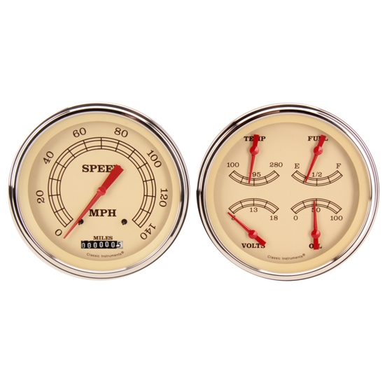 Classic Instruments CT54VT52 1954-55 Chevy Truck Vintage Series Gauges