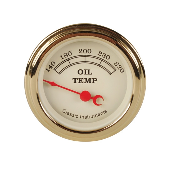 Classic Instruments VT28GLF Vintage Oil Temperature Gauge