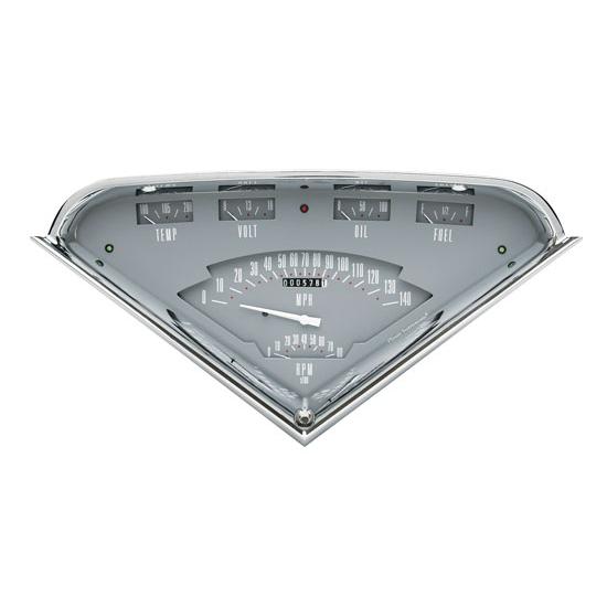 Classic Instruments TF01G 1955-59 Chevy Truck Gauge Set, Grey Face