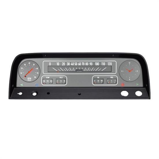 Classic Instruments CT64G Gauge Cluster, 64-66 Chevy Truck, Grey