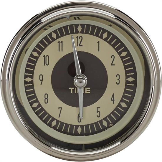 Classic Instruments NT90SHC Nostalgia VT 2-1/8 Inch Clock