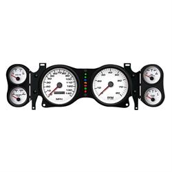 New Vintage USA 01670-03 6 Gauge Performance White 70-78 Camaro