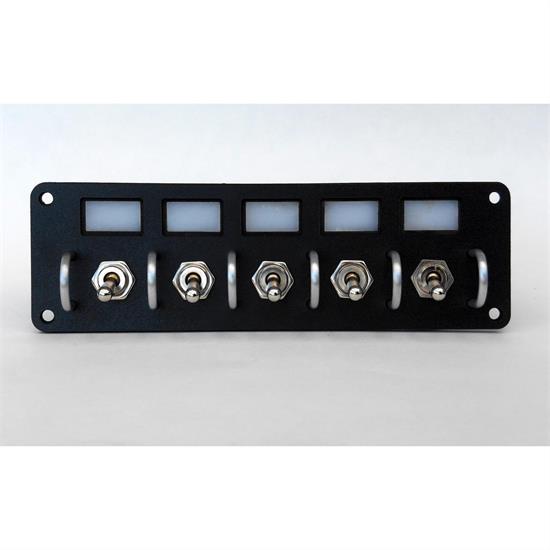 New Vintage USA 21101-04 Toggle Panel Perform w/ Guards LED GRN