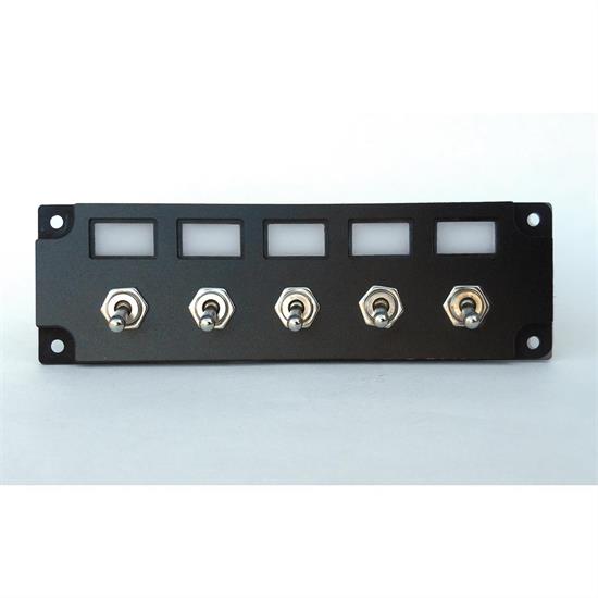 New Vintage USA 21200-03 Toggle Panel Aviator 5 Sw LED Blue