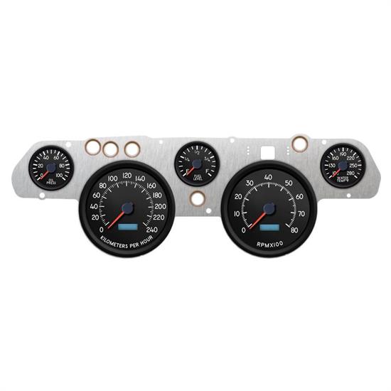 New Vintage USA 44705-01M 5 Gauge Aviator Ser KM/H 67-68 Mustang