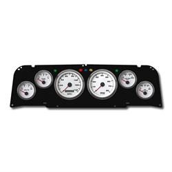 New Vintage USA 64011-03 6 Gauge Performance White 64-66 Chevy