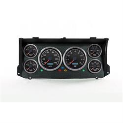 New Vintage USA 79026-01 6 Gauge Performance ll Black 73-79 Ford