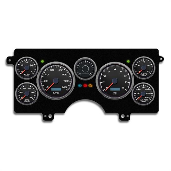 New Vintage USA 84211-01 6 Gauge Performance ll Black 84-87 Reg