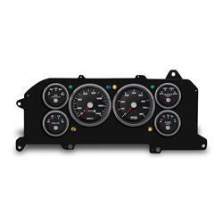 New Vintage USA 87101-01 6 Gauge Performance Black 87-93 Mustang