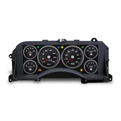 New Vintage USA 87101-01 6 Gauge Performance Black 87-93 Mustang