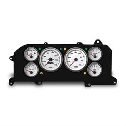New Vintage USA 87101-03 6 Gauge Performance White 87-93 Mustang