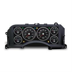 New Vintage USA 87111-01 6 Gauge Performance Black 87-93 Mustang