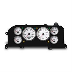 New Vintage USA 87111-03 6 Gauge Performance White 87-93 Mustang