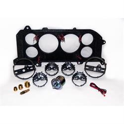 New Vintage USA 87411-01 6 Gauge Aviator Black 87-93 Mustang