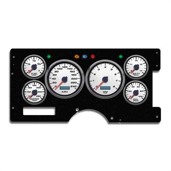 New Vintage USA 89211-03M 6 Gauge Performance ll KM/H 88-92 Chev