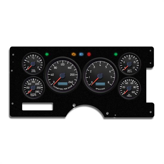 New Vintage USA 89421-01M 6 Gauge Aviator Series KM/H 88-94 Chev