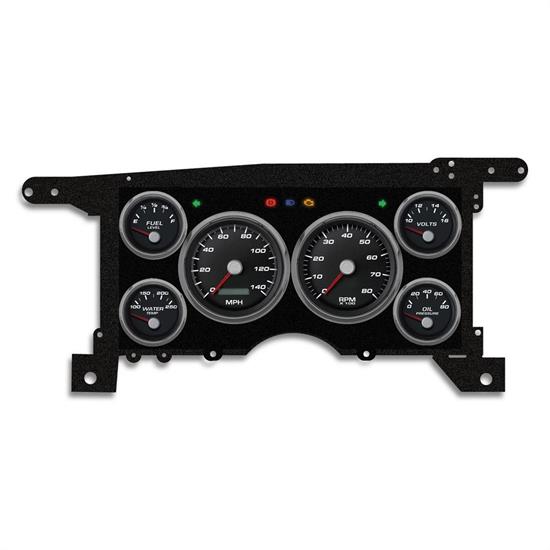 New Vintage USA 90111-01 6 Gauge Performance Black 86-93 Chev
