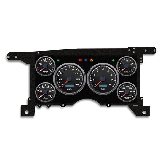 New Vintage USA 90211-01 6 Gauge Performance Black 86-83 Chev