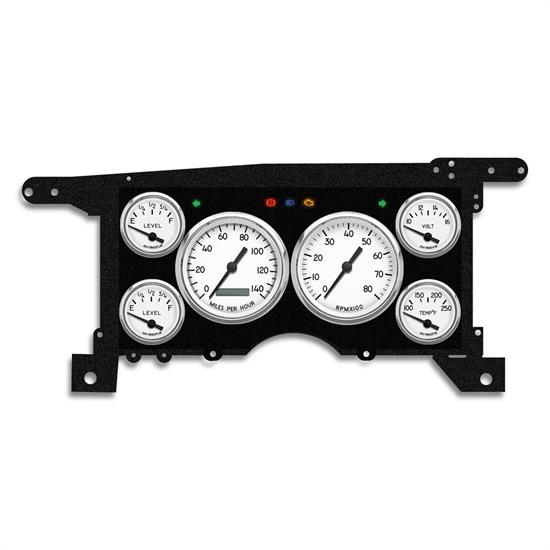 New Vintage USA 90411-03 6 Gauge Performance White 86-93 Chev