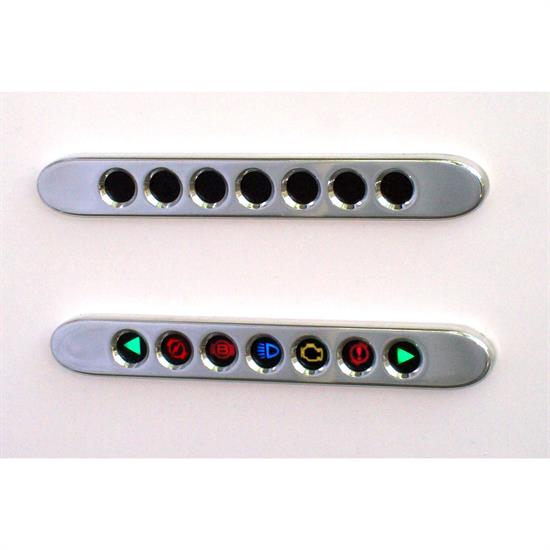 New Vintage USA 90938-03 Indicator Panel 7 Lamp Check Engine Pol