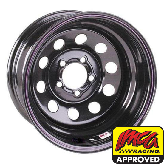Speedway IMCA Approved 15 Inch Wheel 15x8, 5 on 4-1/2, Non-Beadlock