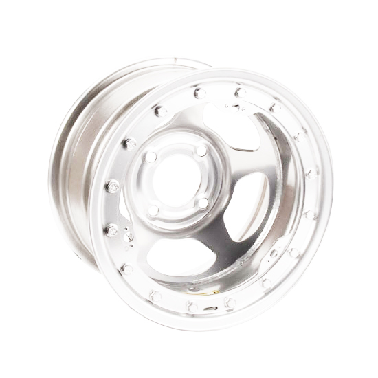 Bassett 30SP3CL 13X10 Inertia 4 on 4.25 3 In. BS Chrome Beadlock Wheel