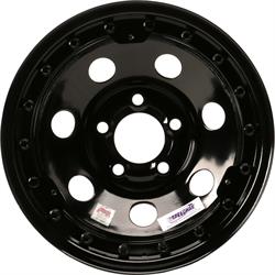 Speedway IMCA Certified Beadlock Wheel, 15x8in. 5x5" BP