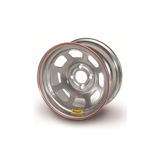 Bassett 47SH2SB 14X7 D-Hole 4on100mm 2 In. Backspace Silver Bead Wheel Bassett 47SH2SB 14X7 D-Hole 4on100mm 2 In. Backspace Silver Bead Wheel