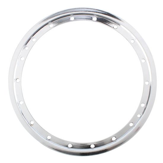 Bassett Racing Wheels 50LC Replacement 15 In Beadlock Ring, Chrome