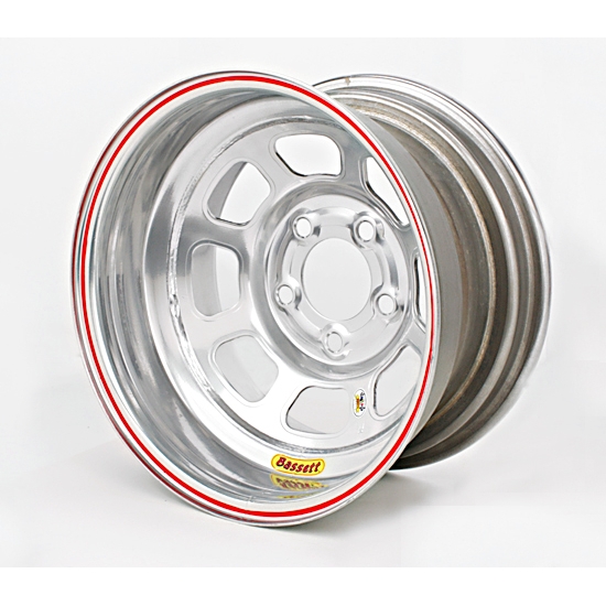 Bassett 58D52WSRB Wissota Right Front 15 In Wheel Big Bell Out, 5 on 5