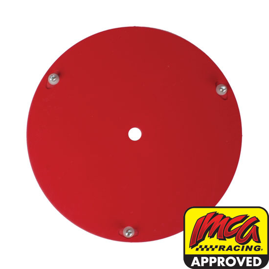 Bassett Racing Wheels 3RFR Replacement 15 Inch Wheel Mud Cover - Red