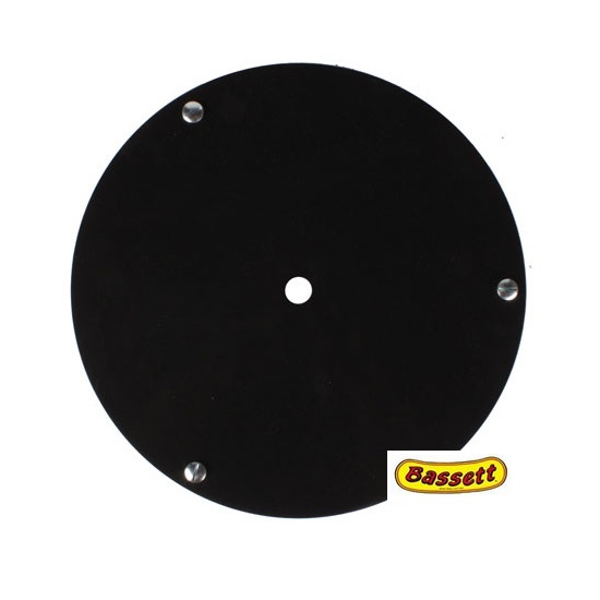 Bassett Racing Wheels 3RFB Replacement 15 Inch Wheel Mud Cover - Black
