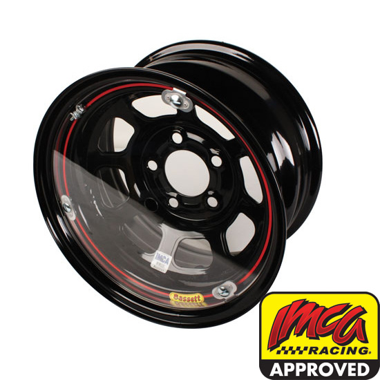 Bassett Racing Wheels 3RFC Replacement 15 Inch Wheel Mud Cover, Clear