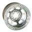 Bassett Wissota Certified 15 Inch Wheel, Beadlock, 15x8, 5 on 5, Silver Bassett Wissota Certified 15 Inch Wheel, Beadlock, 15x8, 5 on 5, Silver
