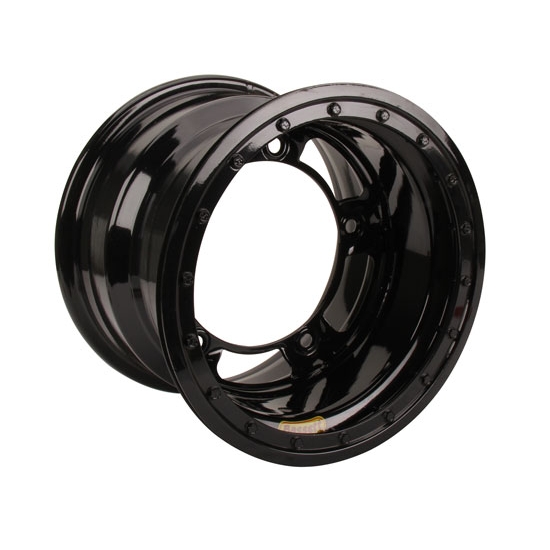 Bassett 53SR65L 15X13 Wide-5 6.5 Inch BS Black Beadlock Wheel