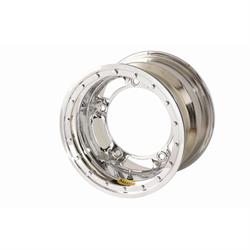 Bassett 55SR4CL 15X15 Wide-5 4 Inch BS Chrome Beadlock Wheel