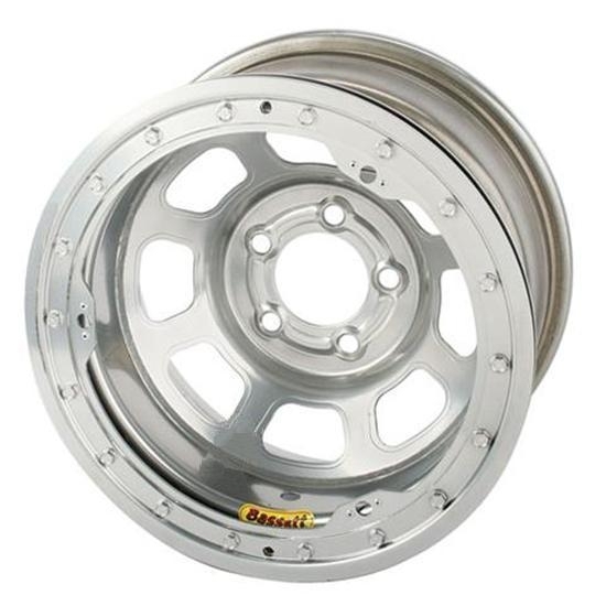 Bassett 57RC3SL 15X7 DOT D-Hole 5x4.75 3 In BS Beadlock Wheel