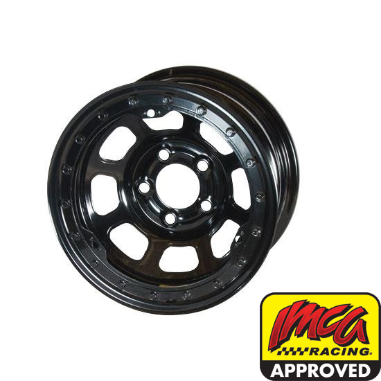 Bassett 58DF4IL 15X8 D-Hole 5 on 4.5 4 Inch BS Black Beadlock Wheel Bassett 58DF4IL 15X8 D-Hole 5 on 4.5 4 Inch BS Black Beadlock Wheel