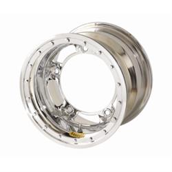 Bassett 58SR2CL 15X8 Wide-5 2 Inch BS Chrome Beadlock Wheel