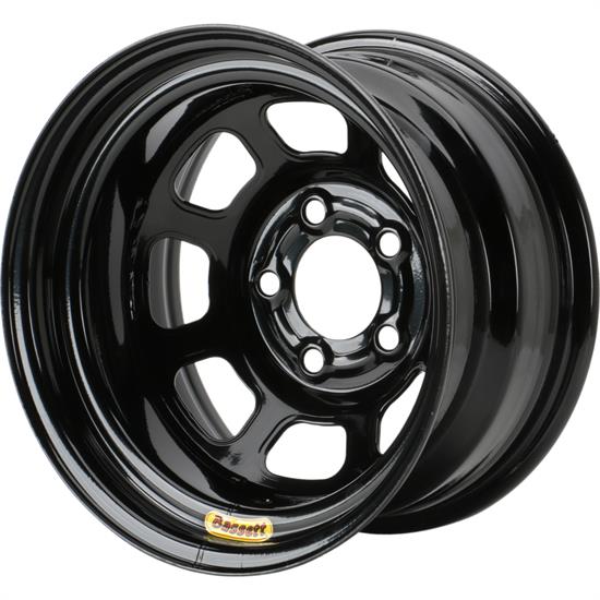 Bassett 958B52 15X8 Excel D-Hole 5 on 5 2 Inch Backspace Black Wheel Bassett 958B52 15X8 Excel D-Hole 5 on 5 2 Inch Backspace Black Wheel