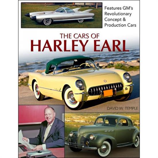 Car Tech CT556 The Cars of Harley Earl - History Book
