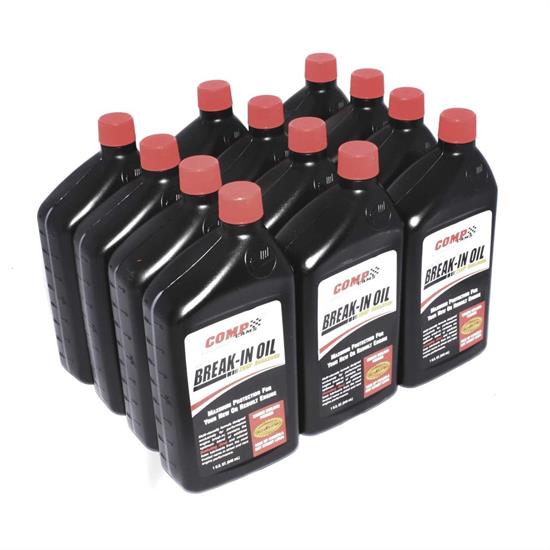 COMP Cams 1591-12 Engine Break-In Motor Oil, 15W50, 12 Quart Case