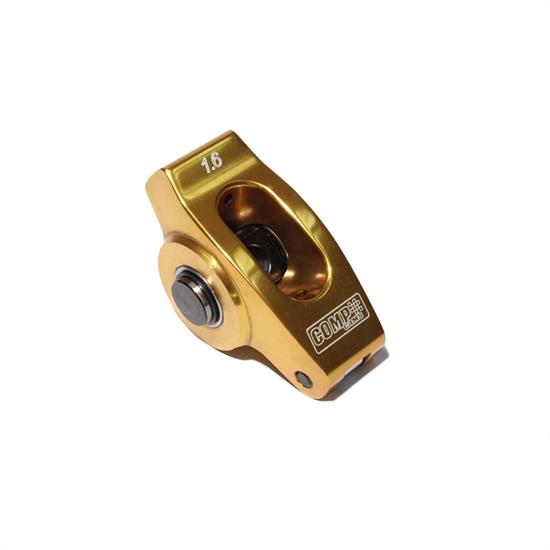 COMP Cams 19002-1 Ultra Gold Rocker Arm, Full roller, 3/8 Stud, Each
