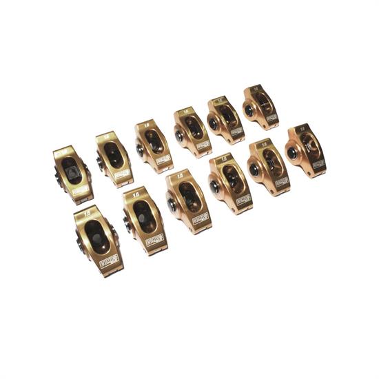 COMP Cams 19005-12 Ultra Gold Rocker Arms, Full roller, 7/16 Stud, Set
