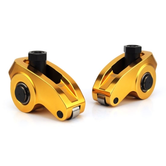 COMP Cams 19021-16 Ultra-Gold ARC Series Rocker Arms, Chevy 7/16-1.7