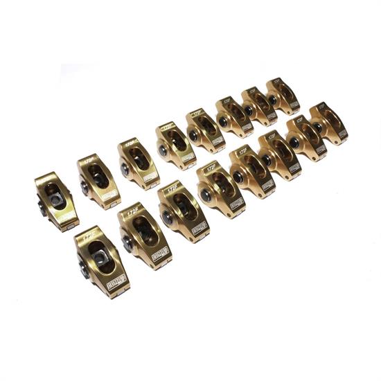COMP Cams 19048-16 Ultra Gold Rocker Arms, Full roller, 3/8 Stud, Set