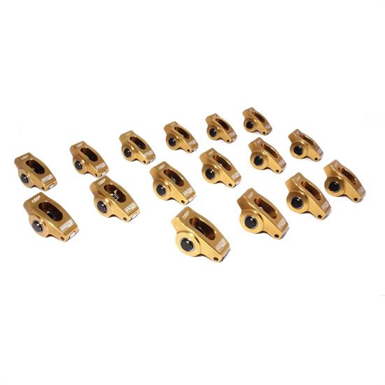 COMP Cams 19061-16 Ultra Gold Rocker Arms, Full roller, 7/16 Stud, Set