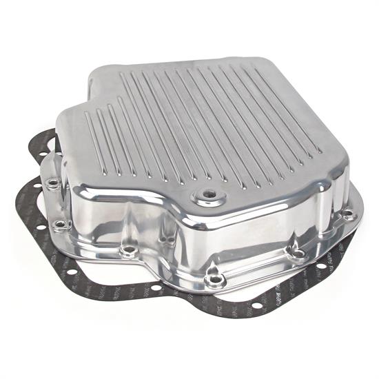 TCI 228010 GM TH400 Polished Die Cast Aluminum Pan (Stock Depth)