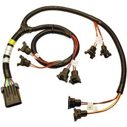 FAST 301201 XFI Fuel Injector Harness, SBC/BBC with 4/7 Swap Cam