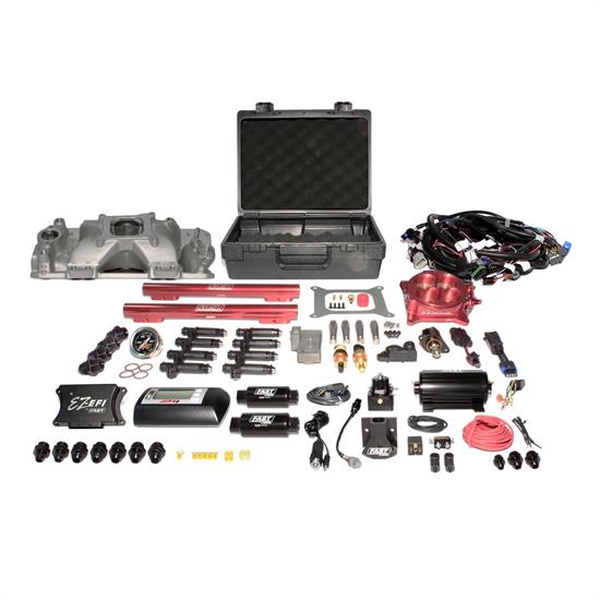 FAST 3012350-05E Complete EZ-EFI Kit, Small Block Chevy, Up to 550HP